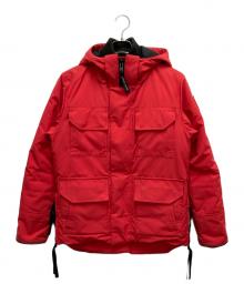 CANADA GOOSE（カナダグース）の古着「ダウンジャケット」｜レッド