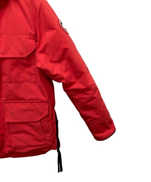 CANADA GOOSE（カナダグース）CANADA GOOSE (カナダグース) ダウンジャケット レッド サイズ:SIZE Sの古着・服飾アイテム