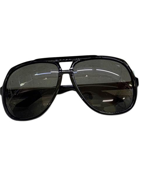 GUCCI（グッチ）GUCCI (グッチ) サングラス ブラックの古着・服飾アイテム