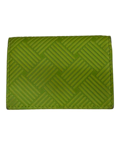 BOTTEGA VENETA（ボッテガベネタ）BOTTEGA VENETA (ボッテガベネタ) ラバーコンパクトウォレット 黄緑の古着・服飾アイテム