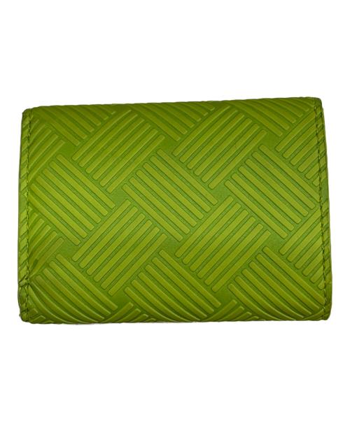BOTTEGA VENETA（ボッテガベネタ）BOTTEGA VENETA (ボッテガベネタ) ラバーコンパクトウォレット 黄緑の古着・服飾アイテム