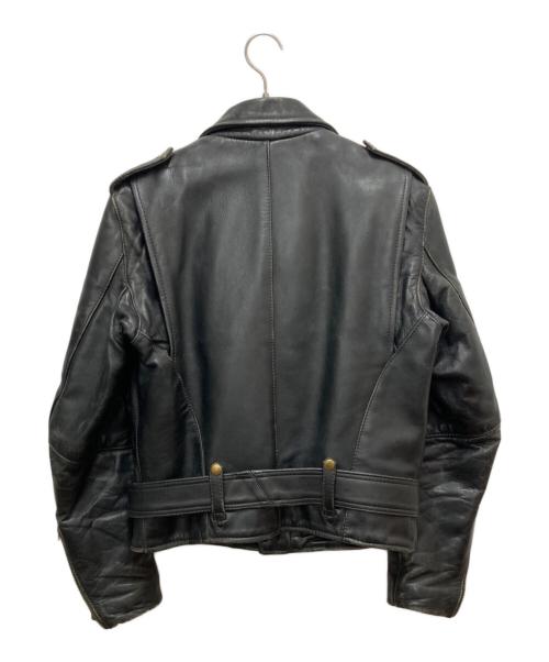 VANSON（バンソン）VANSON (バンソン) ダブルライダースジャケット ブラック サイズ:SIZE 38の古着・服飾アイテム