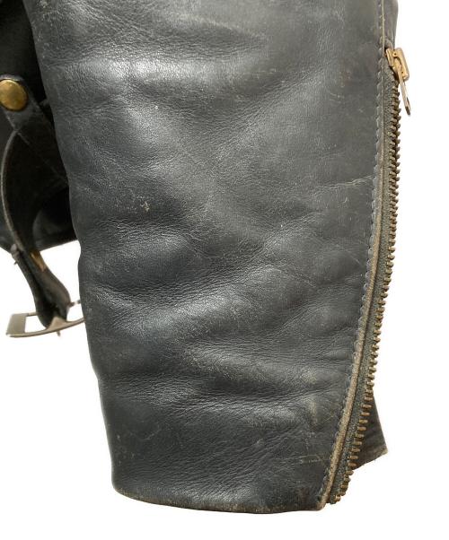 VANSON（バンソン）VANSON (バンソン) ダブルライダースジャケット ブラック サイズ:SIZE 38の古着・服飾アイテム