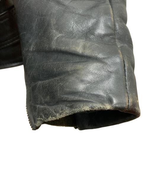 VANSON（バンソン）VANSON (バンソン) ダブルライダースジャケット ブラック サイズ:SIZE 38の古着・服飾アイテム