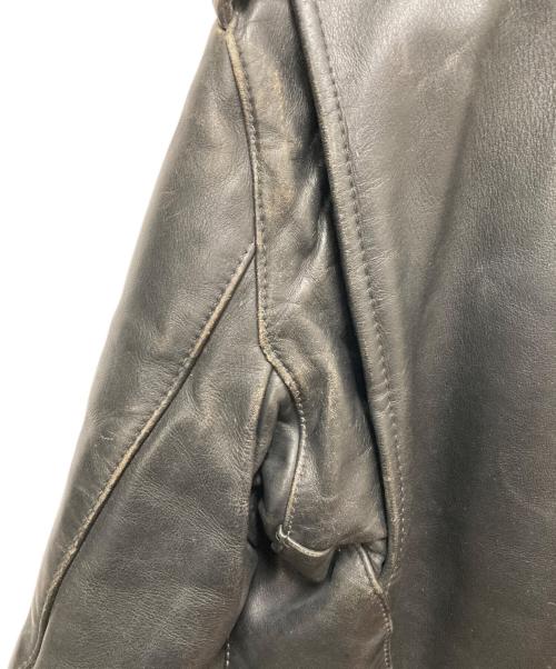 VANSON（バンソン）VANSON (バンソン) ダブルライダースジャケット ブラック サイズ:SIZE 38の古着・服飾アイテム