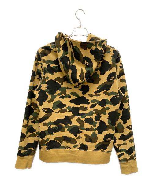 A BATHING APE（ア ベイシング エイプ）A BATHING APE (ア ベイシング エイプ) ジップパーカー ベージュ サイズ:SIZE Mの古着・服飾アイテム