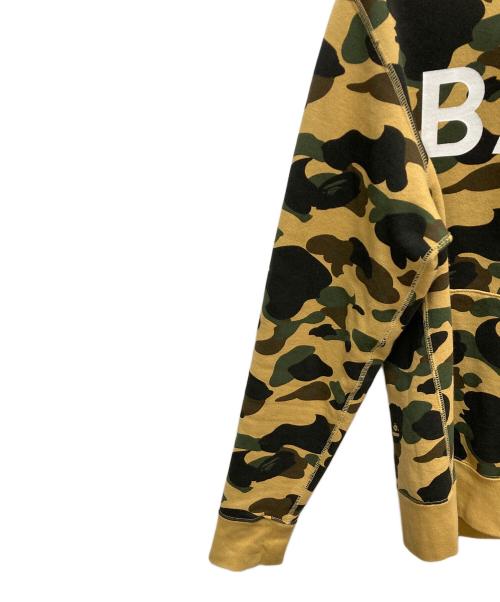 A BATHING APE（ア ベイシング エイプ）A BATHING APE (ア ベイシング エイプ) ジップパーカー ベージュ サイズ:SIZE Mの古着・服飾アイテム