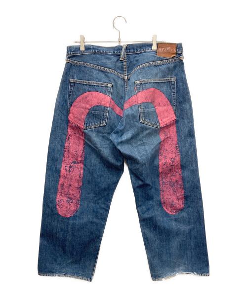 EVISU（エヴィス）EVISU (エヴィス) デニムパンツ インディゴ サイズ:40×35の古着・服飾アイテム