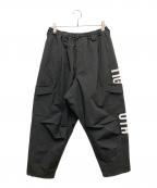 TIGHTBOOTH PRODUCTIONタイトブースプロダクション）の古着「TACTICAL BALLOON PANTS」｜ブラック