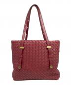BOTTEGA VENETAボッテガベネタ）の古着「トートバッグ」｜レッド