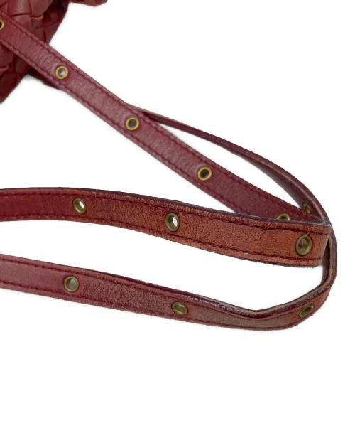 BOTTEGA VENETA（ボッテガベネタ）BOTTEGA VENETA (ボッテガベネタ) トートバッグ レッドの古着・服飾アイテム