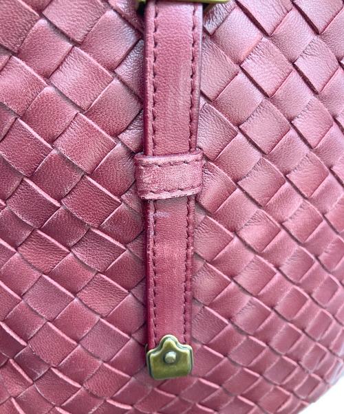 BOTTEGA VENETA（ボッテガベネタ）BOTTEGA VENETA (ボッテガベネタ) トートバッグ レッドの古着・服飾アイテム