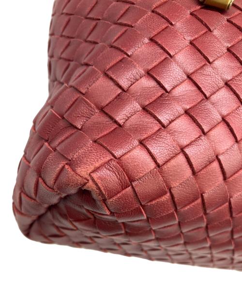 BOTTEGA VENETA（ボッテガベネタ）BOTTEGA VENETA (ボッテガベネタ) トートバッグ レッドの古着・服飾アイテム