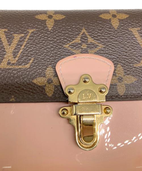 LOUIS VUITTON（ルイ ヴィトン）LOUIS VUITTON (ルイ ヴィトン) 長財布 ピンク×ブラウンの古着・服飾アイテム