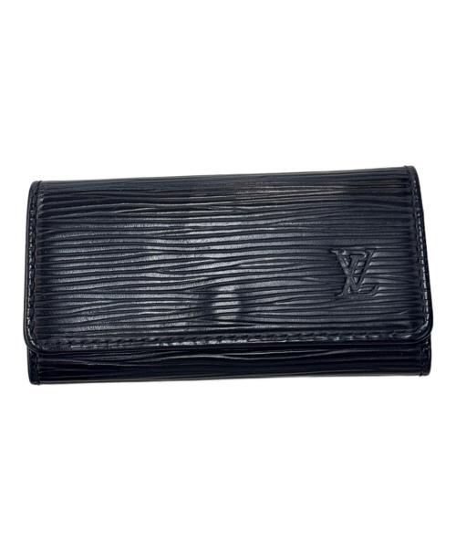 LOUIS VUITTON（ルイ ヴィトン）LOUIS VUITTON (ルイ ヴィトン) 4連キーケース ブラックの古着・服飾アイテム