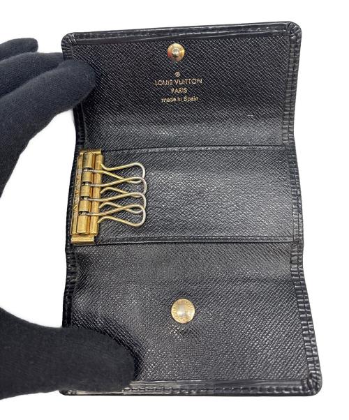 LOUIS VUITTON（ルイ ヴィトン）LOUIS VUITTON (ルイ ヴィトン) 4連キーケース ブラックの古着・服飾アイテム