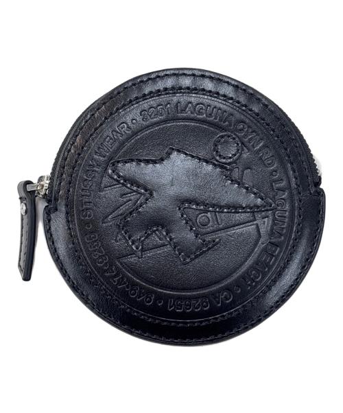 stussy（ステューシー）stussy (ステューシー) コインケース ブラックの古着・服飾アイテム