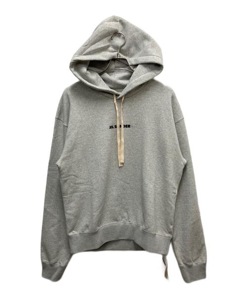 JIL SANDER+（ジルサンダープラス）JIL SANDER+ (ジルサンダープラス) プルオーバーパーカー グレー サイズ:SIZE Lの古着・服飾アイテム