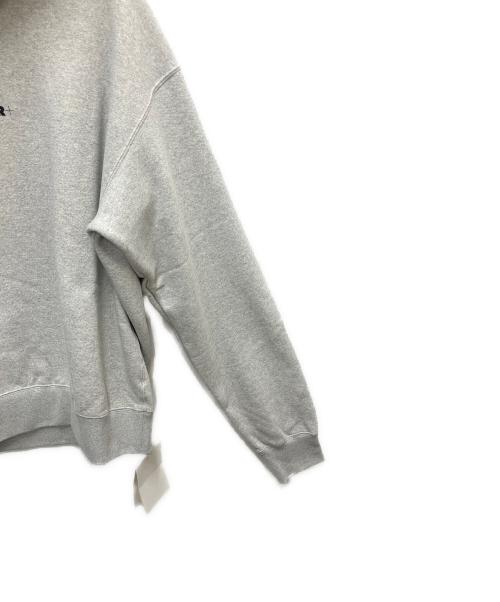 JIL SANDER+（ジルサンダープラス）JIL SANDER+ (ジルサンダープラス) プルオーバーパーカー グレー サイズ:SIZE Lの古着・服飾アイテム