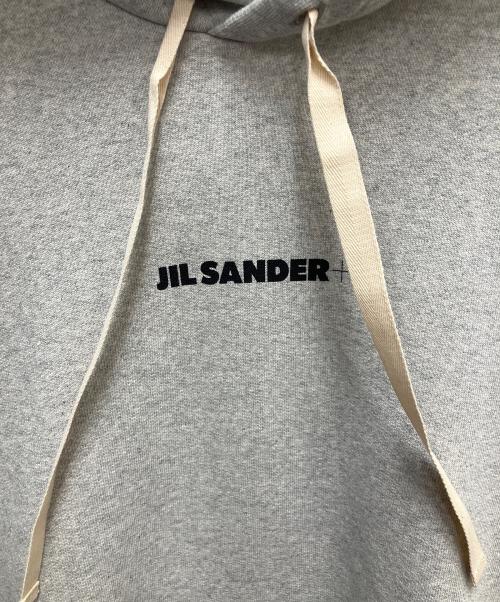 JIL SANDER+（ジルサンダープラス）JIL SANDER+ (ジルサンダープラス) プルオーバーパーカー グレー サイズ:SIZE Lの古着・服飾アイテム