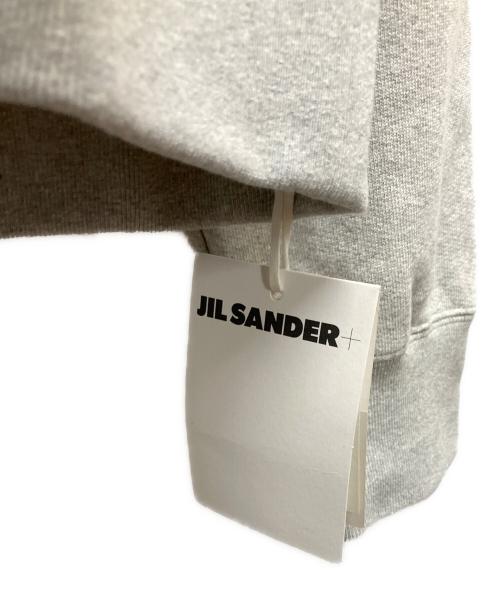 JIL SANDER+（ジルサンダープラス）JIL SANDER+ (ジルサンダープラス) プルオーバーパーカー グレー サイズ:SIZE Lの古着・服飾アイテム