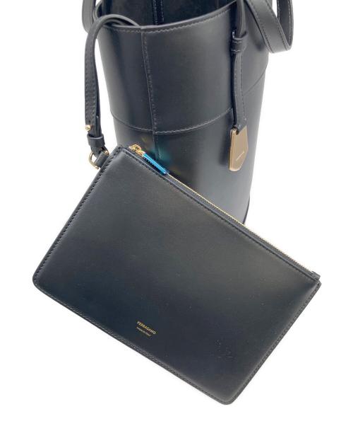 Ferragamo（フェラガモ）Ferragamo (フェラガモ) トートバッグ ブラックの古着・服飾アイテム