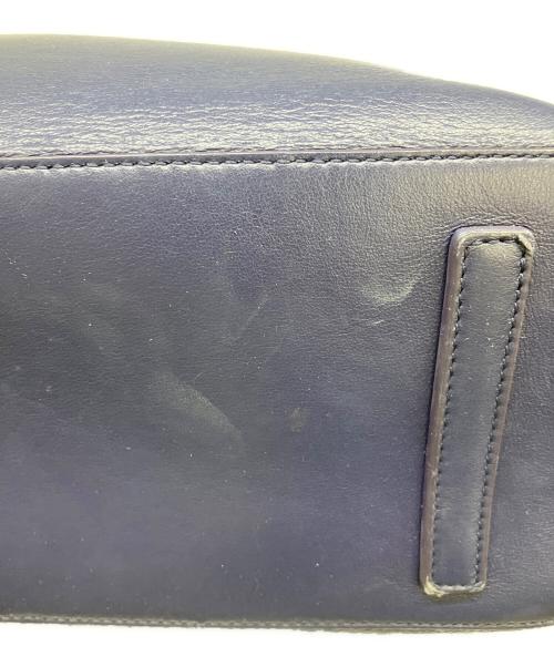 Ferragamo（フェラガモ）Ferragamo (フェラガモ) レザートートバッグ ネイビーの古着・服飾アイテム