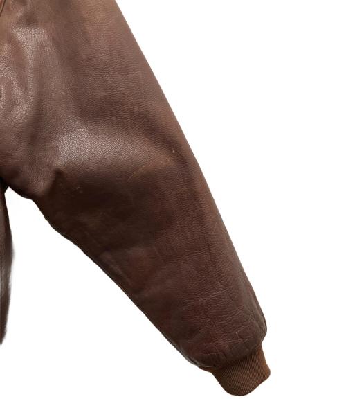 BANANA REPUBLIC（バナナリパブリック）BANANA REPUBLIC (バナナリパブリック) レザージャケット ブラウン サイズ:SIZE　42の古着・服飾アイテム