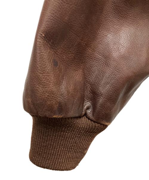 BANANA REPUBLIC（バナナリパブリック）BANANA REPUBLIC (バナナリパブリック) レザージャケット ブラウン サイズ:SIZE　42の古着・服飾アイテム