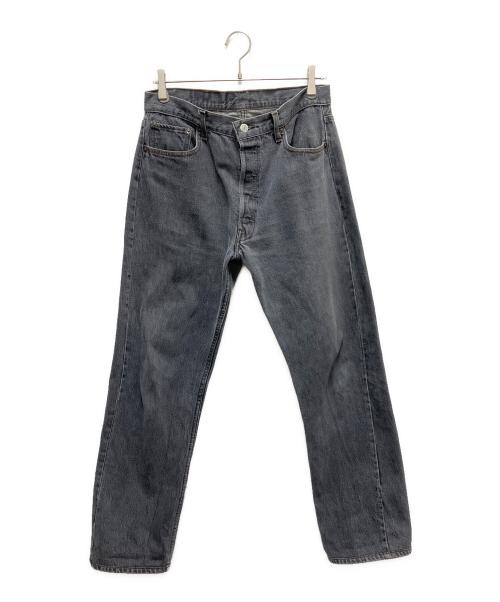 LEVI'S（リーバイス）LEVI'S (リーバイス) 先染めブラックデニムパンツ グレー サイズ:SIZE 91cm (W36)の古着・服飾アイテム