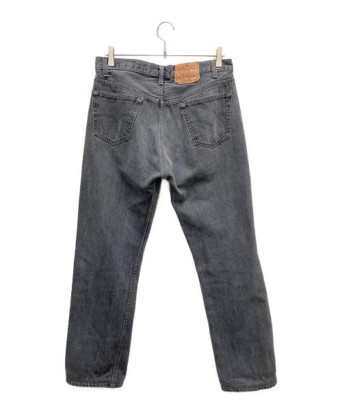 LEVI'S（リーバイス）LEVI'S (リーバイス) 先染めブラックデニムパンツ グレー サイズ:SIZE 91cm (W36)の古着・服飾アイテム