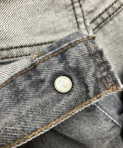 LEVI'S（リーバイス）LEVI'S (リーバイス) 先染めブラックデニムパンツ グレー サイズ:SIZE 91cm (W36)の古着・服飾アイテム