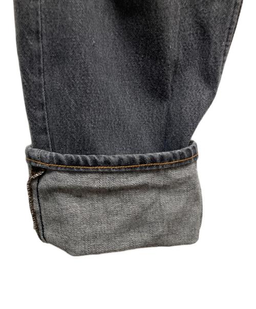 LEVI'S（リーバイス）LEVI'S (リーバイス) 先染めブラックデニムパンツ グレー サイズ:SIZE 91cm (W36)の古着・服飾アイテム