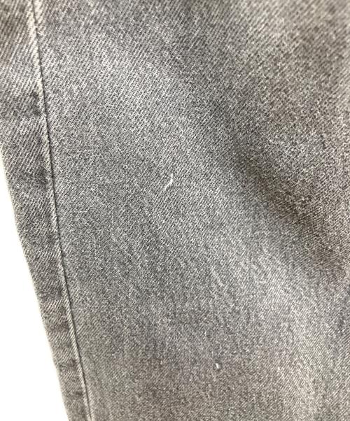 LEVI'S（リーバイス）LEVI'S (リーバイス) 先染めブラックデニムパンツ グレー サイズ:SIZE 91cm (W36)の古着・服飾アイテム