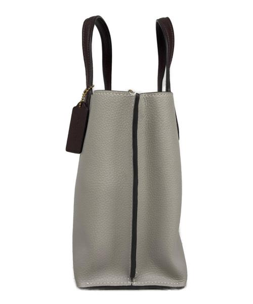 COACH（コーチ）COACH (コーチ) 2WAYショルダーバッグ グレーの古着・服飾アイテム