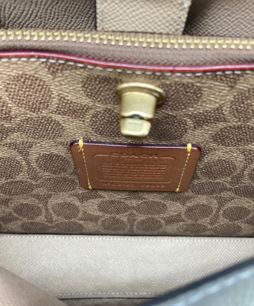 COACH（コーチ）COACH (コーチ) 2WAYショルダーバッグ グレーの古着・服飾アイテム
