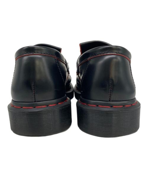 Dr.Martens（ドクターマーチン）Dr.Martens (ドクターマーチン) ローファー レッド×ブラック サイズ:7(UK)（約26.0cm相当）の古着・服飾アイテム