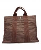 HERMESエルメス）の古着「トートバッグ」｜ブラウン