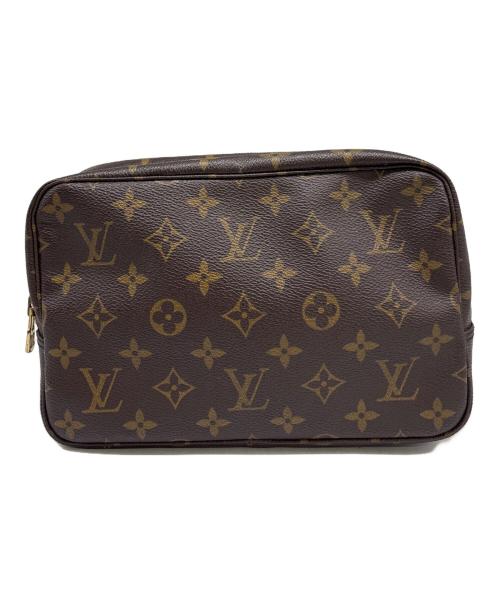 LOUIS VUITTON（ルイ ヴィトン）LOUIS VUITTON (ルイ ヴィトン) コスメポーチ ブラウンの古着・服飾アイテム
