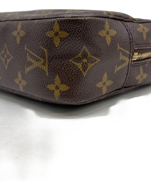 LOUIS VUITTON（ルイ ヴィトン）LOUIS VUITTON (ルイ ヴィトン) コスメポーチ ブラウンの古着・服飾アイテム