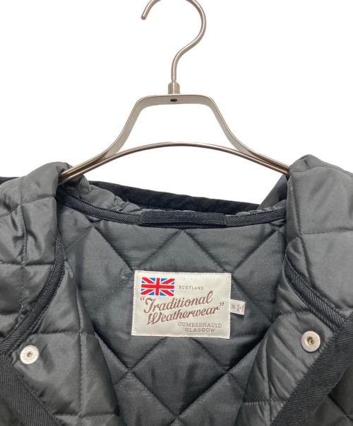 Traditional Weatherwear（トラディショナルウェザーウェア）Traditional Weatherwear (トラディショナルウェザーウェア) キルティングコート ブラック サイズ:SIZE Sの古着・服飾アイテム