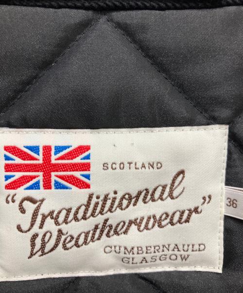 Traditional Weatherwear（トラディショナルウェザーウェア）Traditional Weatherwear (トラディショナルウェザーウェア) キルティングコート ブラック サイズ:SIZE Sの古着・服飾アイテム