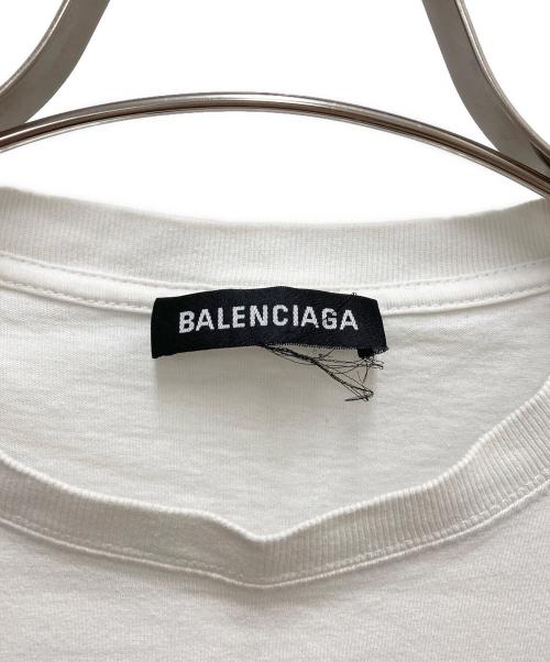 BALENCIAGA（バレンシアガ）BALENCIAGA (バレンシアガ) Tシャツ ホワイト サイズ:SIZE XSの古着・服飾アイテム