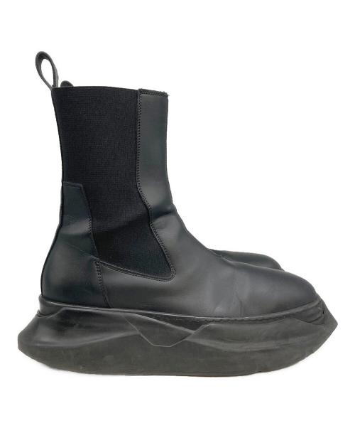RICK OWENS DRKSHDW（リックオウエンス ダークシャドウ）RICK OWENS DRKSHDW (リックオウエンス ダークシャドウ) サイドゴアブーツ ブラック サイズ:42 1/2（約27.5cm〜28.0cm相当）の古着・服飾アイテム