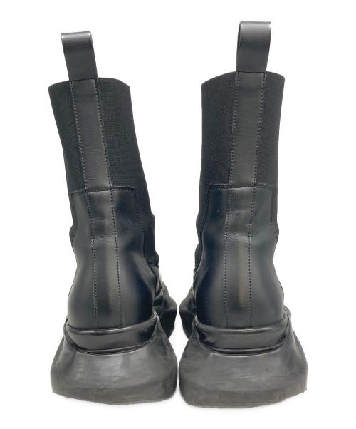RICK OWENS DRKSHDW（リックオウエンス ダークシャドウ）RICK OWENS DRKSHDW (リックオウエンス ダークシャドウ) サイドゴアブーツ ブラック サイズ:42 1/2（約27.5cm〜28.0cm相当）の古着・服飾アイテム