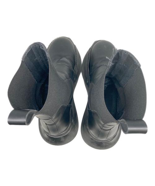 RICK OWENS DRKSHDW（リックオウエンス ダークシャドウ）RICK OWENS DRKSHDW (リックオウエンス ダークシャドウ) サイドゴアブーツ ブラック サイズ:42 1/2（約27.5cm〜28.0cm相当）の古着・服飾アイテム