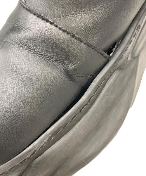RICK OWENS DRKSHDW（リックオウエンス ダークシャドウ）RICK OWENS DRKSHDW (リックオウエンス ダークシャドウ) サイドゴアブーツ ブラック サイズ:42 1/2（約27.5cm〜28.0cm相当）の古着・服飾アイテム