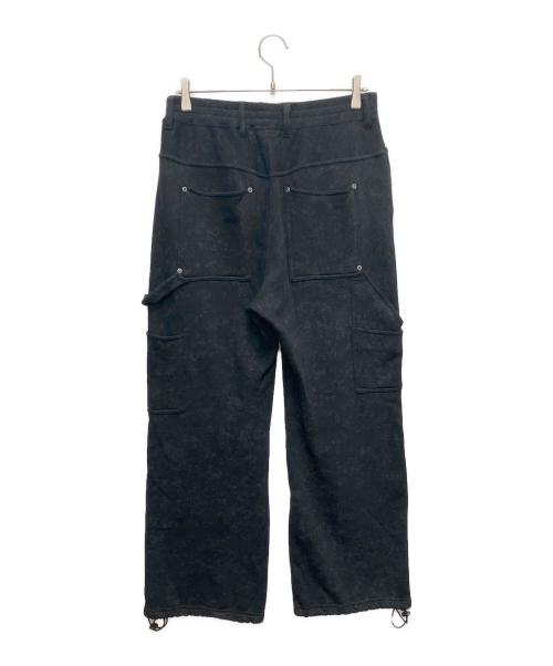 PARANOID（パラノイド）PARANOID (パラノイド) ダブルニースウェットパンツ ブラック サイズ:SIZE Lの古着・服飾アイテム