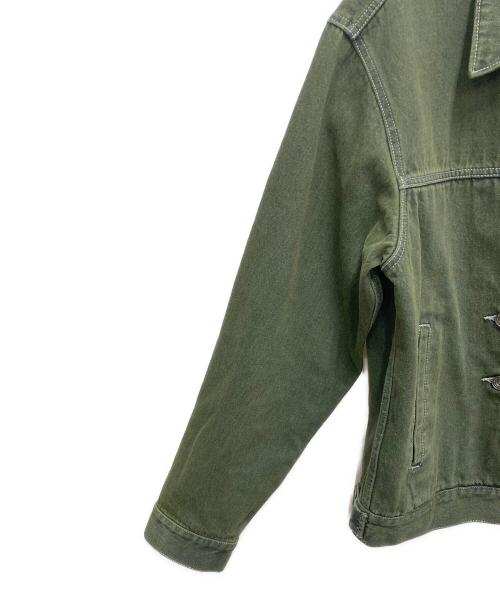 PARANOID（パラノイド）PARANOID (パラノイド) デニムジャケット グリーン サイズ:SIZE Mの古着・服飾アイテム