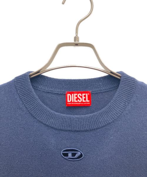 DIESEL（ディーゼル）DIESEL (ディーゼル) ニット ネイビー サイズ:SIZE Lの古着・服飾アイテム